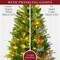 Best Choice Products Pre-Lit Potted Flocked Christmas Tree, Realistic Artificial Décor, w/ Twinkling White & Multi LEDs